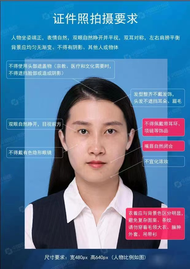 毕业证照片标准