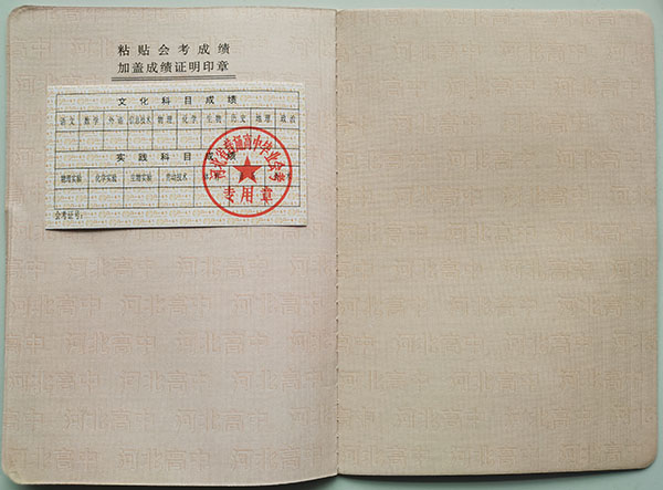 观看黄色三级处女视频 河北省高中毕业证样本（基本样式）