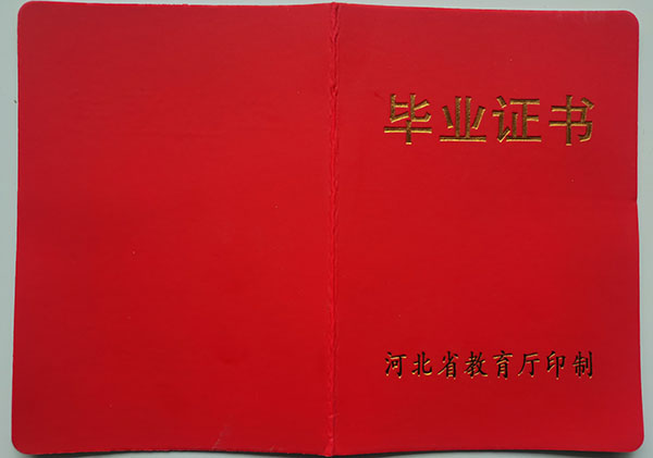 国产 日日夜夜 精品 河北省2003年普通高中毕业证样本